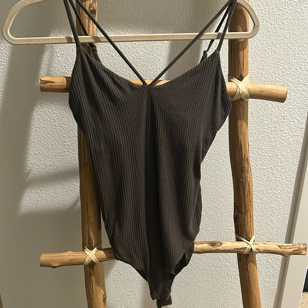 Dark Green BP bodysuit